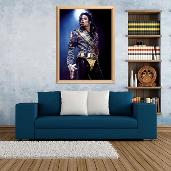 MJ Klasikinis Akimirkų Michael Jackson Portretas 5D 