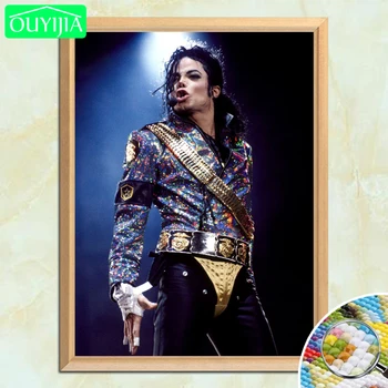 MJ Klasikinis Akimirkų Michael Jackson Portretas 5D 