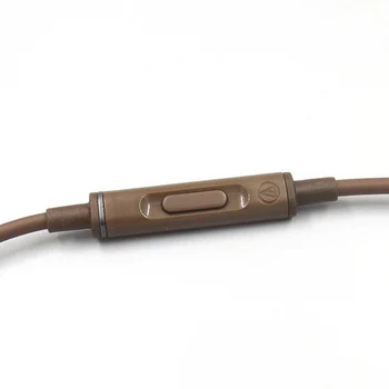 Ausinių Kabelis Audio-Technica ATH-MSR7 3.5 mm Male Vyrų Stereo Garso Kabelis ATH MSR7 Nuotolinio Valdymo Kabelis Laido
