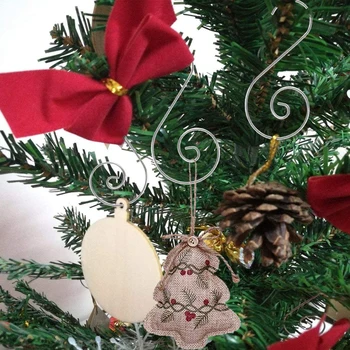 160pcs Metalo Kablys Kalėdų Papuošalai Kabantys Pakabukai Kalėdų Medžio Dekoro 2020 Naujųjų Metų Kalėdų Puošybos Šalies Prekių