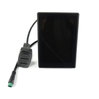 EJOYQI KT Ebike LCD8S Rodyti Naujas LCD Spalvinga Ekrano SM Vandeniui Elektrinių Dviračių Priedai, LCD Ekranas su USB