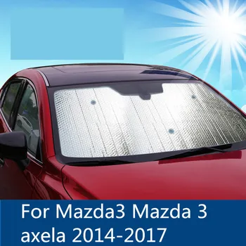 Lango skėtį nuo saulės Sun Atspalvį Padengti Saulės Šešėlių Valdybos Automobilio Pavėsyje, visiškai nepraleidžia Saulės spindulių, Saulės Apsauga, Skirta Mazda3 Mazda 3 axela-2017