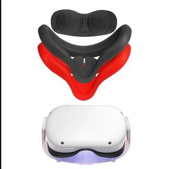 Silikono Anti-prakaitas Akis Padengti Trinkelėmis Odos EVA Dulkėms Objektyvas Anti Nulio Atveju Oculus Quest 2 VR Ausines Akiniai