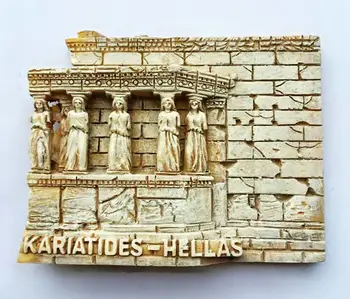Šventykla, Akropolis, Graikija 3D Šaldytuvas Magnetai, Kelionių Suvenyrai, Šaldytuvas Magnetiniai Lipdukai Namų Puošybai