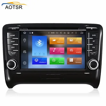 Android 8.1 4G RAM 2 DIN Car DVD PLAYER AUDI TT 2006 - 2011 M. GPS radijas stereo wifi, navigacija, touch ekranas, multimedia
