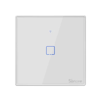 Sonoff T1/T2 MUMS/ES Smart Wifi Sienų apšvietimo Jungiklis 1 2 3 Gauja Touch/WiFi/APP 