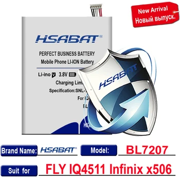 HSABAT Naujas 3500mAh BL7207 Telefono Baterija SKRISTI IQ4511 Infinix x506 Baterija