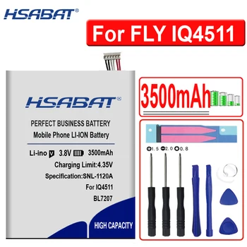 HSABAT Naujas 3500mAh BL7207 Telefono Baterija SKRISTI IQ4511 Infinix x506 Baterija