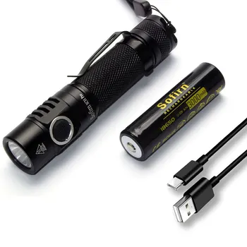 Sofirn SC31 Pro SST40 2000lm 5000K LED Žibintuvėlis Įkraunamas USB C 18650 Žibintuvėlis LED Žibintuvėlis Žibintų Lauko