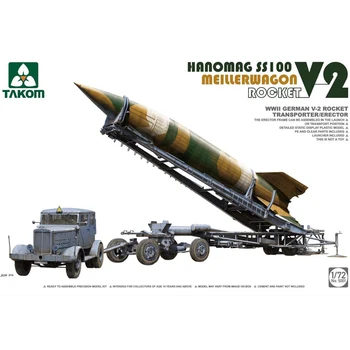 1/72 TAKOM 5001 Hanomag SS100 meillerwagon raketą V-2 modelis hobis