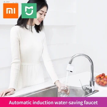 Xiaomi Mijia Automatinė Indukcijos Vandenį taupantis Maišytuvas Smart Jutiklio Antgalis Infraraudonųjų spindulių Įtaisas Reguliuojama Vandens Taupymo Bakstelėkite Virtuvė