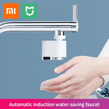 Xiaomi Mijia Automatinė Indukcijos Vandenį taupantis Maišytuvas Smart Jutiklio Antgalis Infraraudonųjų spindulių Įtaisas Reguliuojama Vandens Taupymo Bakstelėkite Virtuvė