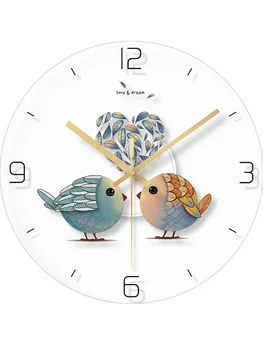 Šiaurės INS Stiklo Sieninis Laikrodis Žiūrėti Virtuvės Šiuolaikinės Silent Laikrodis Kūrybos Namų Vonios Paslėptas Saugus Horloge Freskos Reloj Dekoro SC146