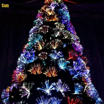 Kalėdų Dekoratyvinis Puošybos 1,8 m Kalėdų Medžio Paketo Spalvinga Pluošto, Medžio LED Šviesos Šifravimo Prabanga Kalėdų Eglutė