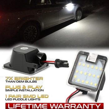 2vnt LED Po Pusės Veidrodėlis Balos Šviesos Ford Focus 3 Kuga 2 S-Max WA6 2 Mondeo 4 5 Grand C-max 2 Pabėgti Automobilių Mandagumo šviesos