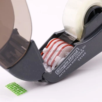 Automatinis Tape Dispenser Rankoje laikomas Vienu Mygtuko Pjovimo Dovana Vyniojimo Laužas užsakymas Knygos CoverWholesale dropshipping