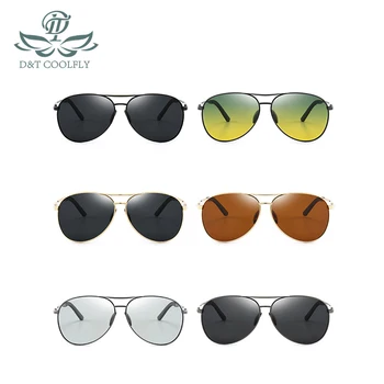 2020 Nauji Akiniai nuo saulės Vyrams Poliarizuota UV400 Derliaus Vairavimo Akiniai Photochromic Saulės akiniai Klasikiniai Prekės Sunglass Oculos