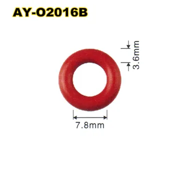 ID 7.8*3,6 mm 500pieces honda automobilių degalų įpurškimo viršutinės gumos sandarinimo žiedas sandarinimo paslaugų rinkinio dalys AY-O2016