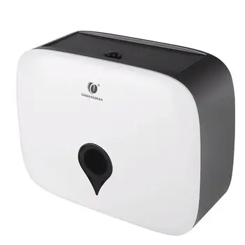 Naujoviškų tualetų plastiko atsparus vandeniui rankšluosčiu, dėžutė Vonios kambarys audinių langelį Vonios kambarys skaidraus plastiko tualetinio popieriaus laikiklis