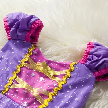 Bamblys Kūdikių Mergaičių Rapunzel Princesė Sofija Kostiumas Helovyno Cosplay Drabužius Bamblys Šalies Vaidmenų žaidimą Vaikams Išgalvotas Suknelės Mergina
