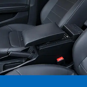 Accesorios Coche Interjero Saugojimo Rangement Voiture Stiliaus Automobilių Porankis Porankiu iki 2018 m. Škoda Rapid 