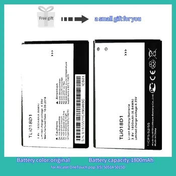 Supersedebat TLi018D1 daugkartinio Įkrovimo Baterija Alcatel OneTouch Pop 3(5) 5051A 5015D Bateria Priedai, Mobiliųjų Telefonų Baterijas