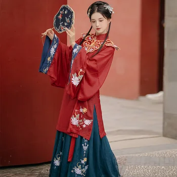 Derliaus Tango Tiktų Senovės Hanfu Suknelė Moterims Kinijos Tradicinių Kostiumų Pasakų Princesė Nacionalinis Rytietiškų Šokių Kostiumas DN6365
