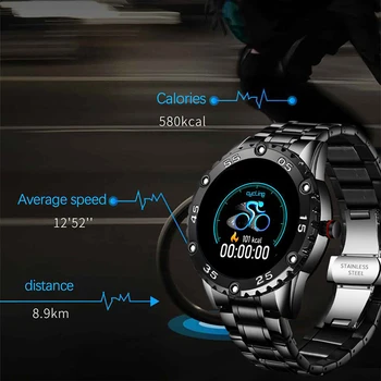 LIGE Naujas Smart Watch vyrų Ir moterų Sporto stebėti kraujo spaudimą Miego stebėjimo Fitness tracker 