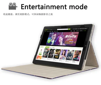 Aukštos kokybės Originalias Verslo Folio stand padengti atveju CHUWI Ubook X 12inch Tablet PC