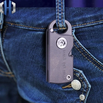 Kišenėje Mini Keychain Sulankstomas Peilis Express 