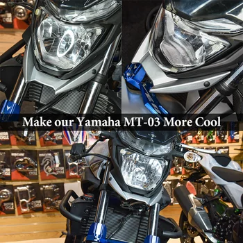 Motociklo Priekinis Gaubtas Viršutinis priekinis žibintas Lauktuvės Likti Laikiklis Yamaha MT-03 MT 03 2016 2017 2018 2019 2020 Priedai