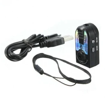 Micro-USB Kamera Q5 720P HD Mini Nykščio DV Kamera, Skaitmeninis Fotoaparatas, Diktofonas, Su Judesio Aptikimo 1280 * 720 Q5 mini dv kameros
