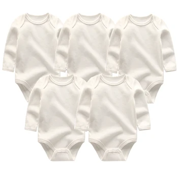 2019 Kūdikių bodysuits mielas 5vnt/daug naujų gimęs kūdikis berniukas mergaičių Apatinius drabužius kūdikiui kostiumas