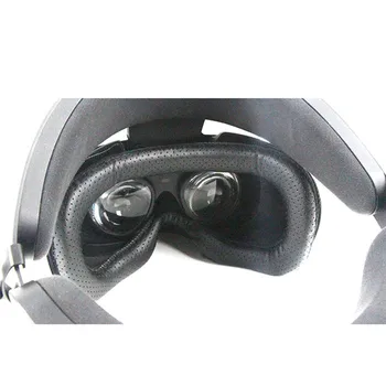 Oda Kempine Akių Kaukė Padengti Oculus Rift S VR Akiniai, Ausinės Patogiai Veido Mygtukai Šviesos Nesandarus, įrodymas Akių Pagalvėlė