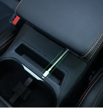 Automobilių Porankiu Saugojimo Dėžutės Dangtelį Konsolė padėklai Subaru XV 2012-m. 2016 m. 2017 m. 2018 m priedai