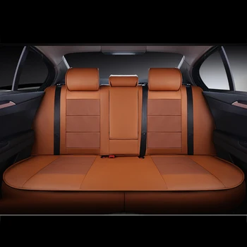 CARTAILOR karvės odos, Automobilių Sėdynių užvalkalai Optikos 2018 m. BMW X1 Sėdynės Padengti Oda Automobilių Sėdynės Palaiko Custom Pagalvėlė Raštas