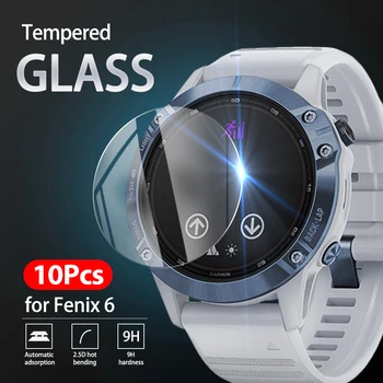 10 Vnt 9H Premium Grūdinto Stiklo, Skirtas Garmin Fenix 5 5s Plius 6S 6X 6 Pro Smartwatch Screen Protector, Plėvelė, Priedai