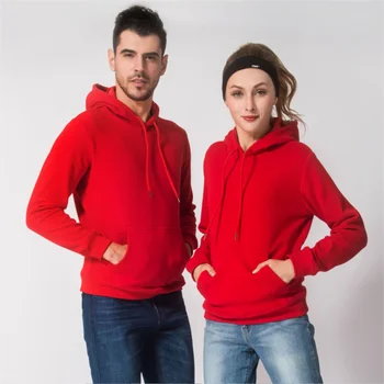YOTEE rudenį ir žiemą storas tendencija puloveris LOGOTIPAS užsakymą sporto vyrų ir moterų atsitiktinis hoodies