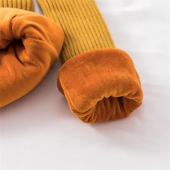 Mados Megztiniai Moterų Žiemos Golfo Megztinis ilgomis Rankovėmis Megzti megztinis Dugno marškinėliai Aksomo Storas Šiltas Megztinis (Puloveris)