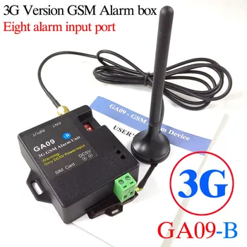 Nemokamas pristatymas APP kontrolės 3G ir GSM apsaugos sistemos, namo apsaugos domofonas 8 signalo įvesties laidinio bruglar signalizacijos