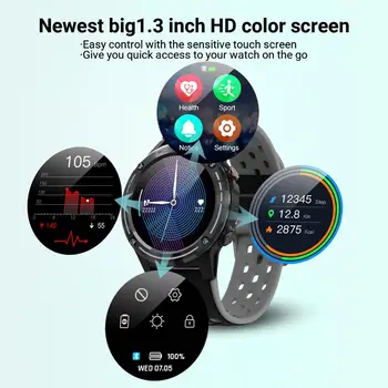 Gandley M6 Smartwatch GPS Smart Watch Vyrai Moterys 