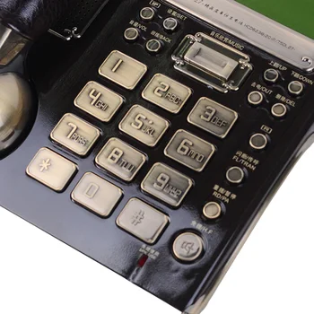 Corded Telefonas su Skambintojo ID, Žadintuvo Funkcija, Konfidenciali Rinkimo Europos Antikvarinių ir Senovinių Laidiniu Telefonu Namų
