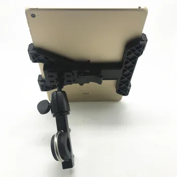 Universalus Dviračių Laikiklis Motociklo Tablet PC Stovas Laikiklis iš Aliuminio Lydinio, 360 Laipsnių Besisukantis GPS Laikiklį 7-10.1 Colio PC