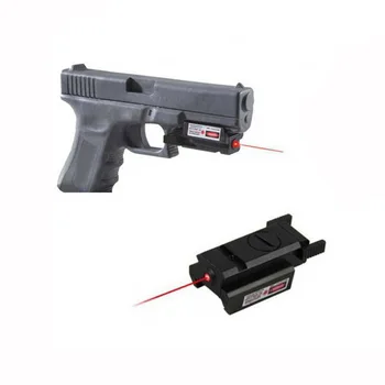 Red Dot Lazerinio Taikiklio + LED Žibintuvėlis Taktinis Medžioklės Airsoft Lengvas Pistoletas Pistoletas Reikmenys Glock 17 19 22 23 31 32