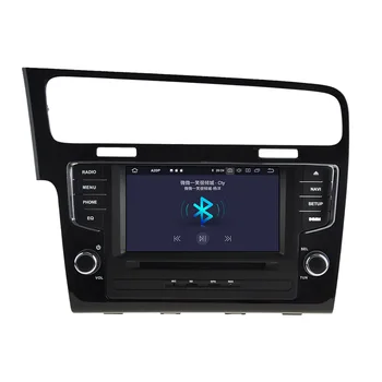 Android10.0 4G+64G automobilių GPS DVD grotuvas, multimedia, Radijo Volkswagen Golf 7 2013-2018 m. automobilių GPS Navigacijos Garsas Stereofoninis radijas DSP