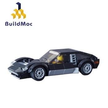 Buildmoc Lam borghini Miura Super Automobilių Lenktynių Tinka Technicle Modelis Rinkiniai Statybinės Plytos Blokai Žaislas, Vaikas Dovana