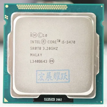 Intel Core i5-3470 i5 3470 Procesorius (6M Cache, 3.2 GHz), LGA1155 PC kompiuterio Desktop CPU Intel 3470