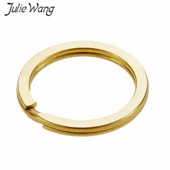 Julie Wang 10VNT 25/30mm Vario Apvalus Raktų Žiedas 