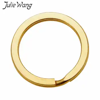Julie Wang 10VNT 25/30mm Vario Apvalus Raktų Žiedas 