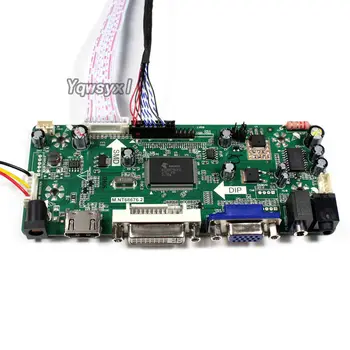 Yqwsyxl Rinkinys M190EG01 V. 0 V0 M190EG01 V. 1 V1 HDMI + DVI + VGA LCD LED ekrano Valdiklio Tvarkyklę Valdyba